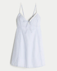 Girls Daisy Trim Mini Dress From Hollister