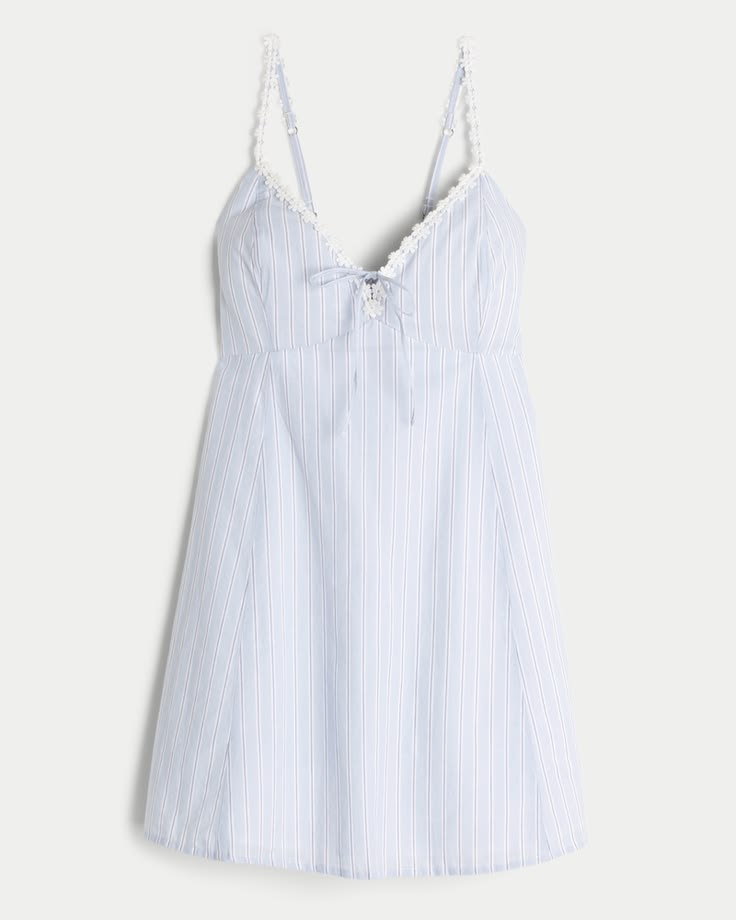 Girls Daisy Trim Mini Dress From Hollister