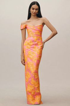 Floral Bridesmaid Dress