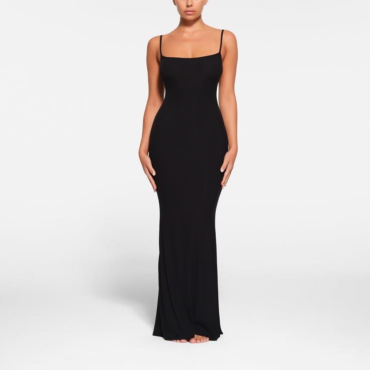 Soft Lounge Petite Long Slip Dress