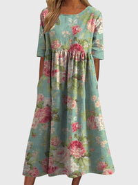 Djala | Flattering Dress Mint Green