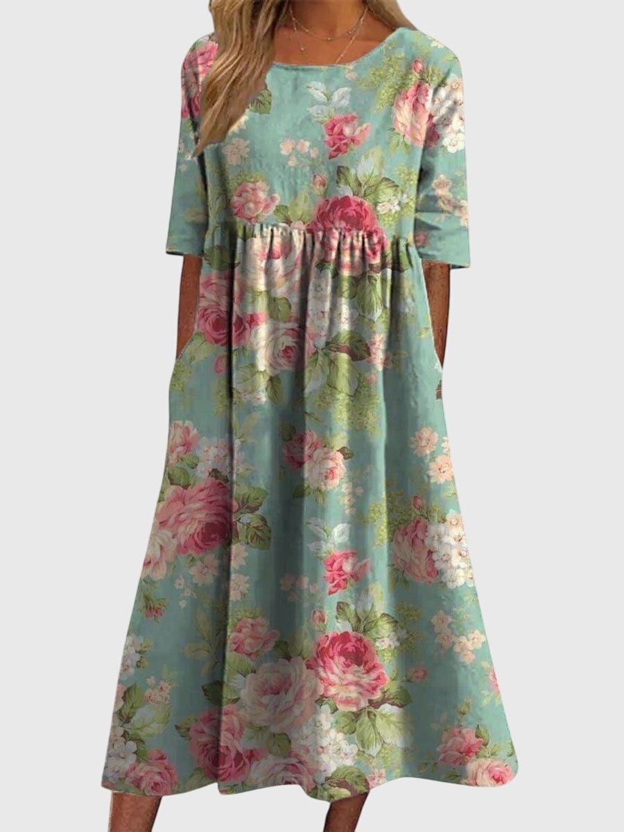 Djala | Flattering Dress Mint Green