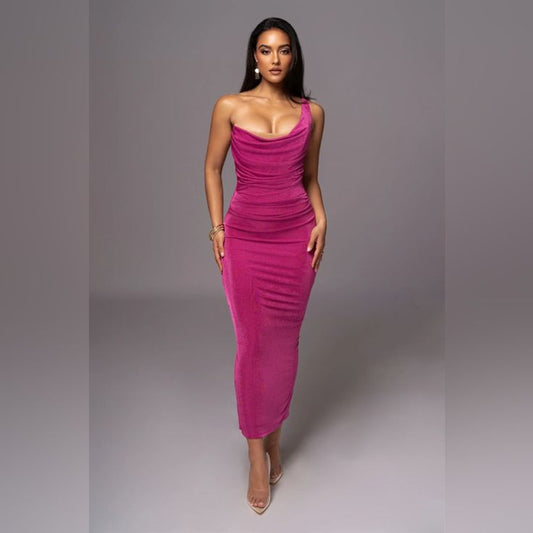 Jluxlabel Dress Jluxlabel Pink Maxi Dress Color: Pink Size: S
