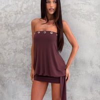 Ravenna Dress Milk Chocolate
