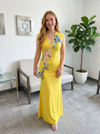 Dreamylily Sage Green One Shoulder Maxi Dress Prom Dress With 3D