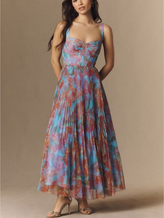 Hutch Dress Hutch Macclare Gown Nwt Size 0 Color: Blue Pink Size: 0