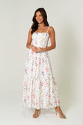 Fleur Floral Print Maxi Dress
