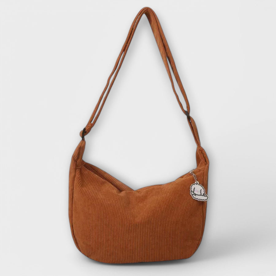 Cordura Shoulder Bags For Women Light Brown