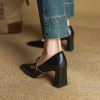 Marlene - Elegant Leather Pumps