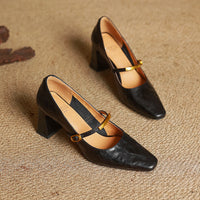 Marlene - Elegant Leather Pumps