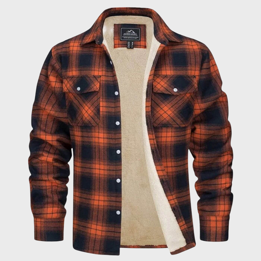 Tariq – Checked Lined Jacket for Cool Days