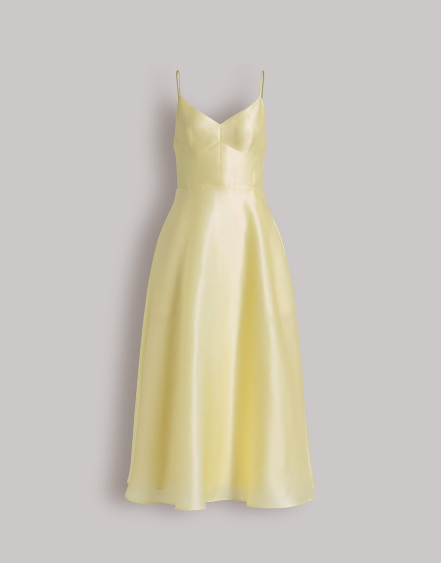 Silk organza dress