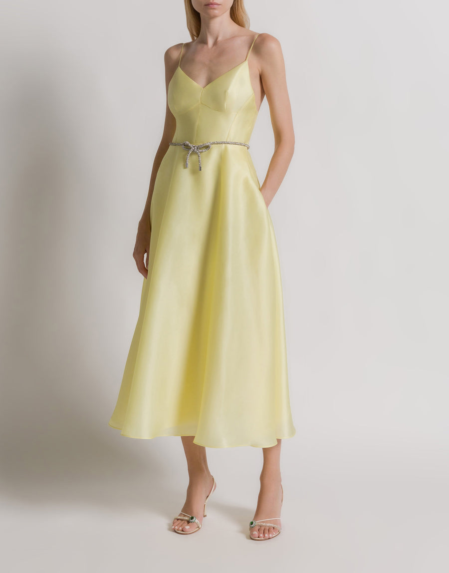 Silk organza dress