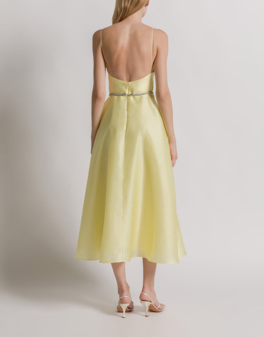 Silk organza dress