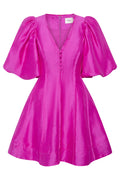 Dusk Puff Sleeve Mini Dress