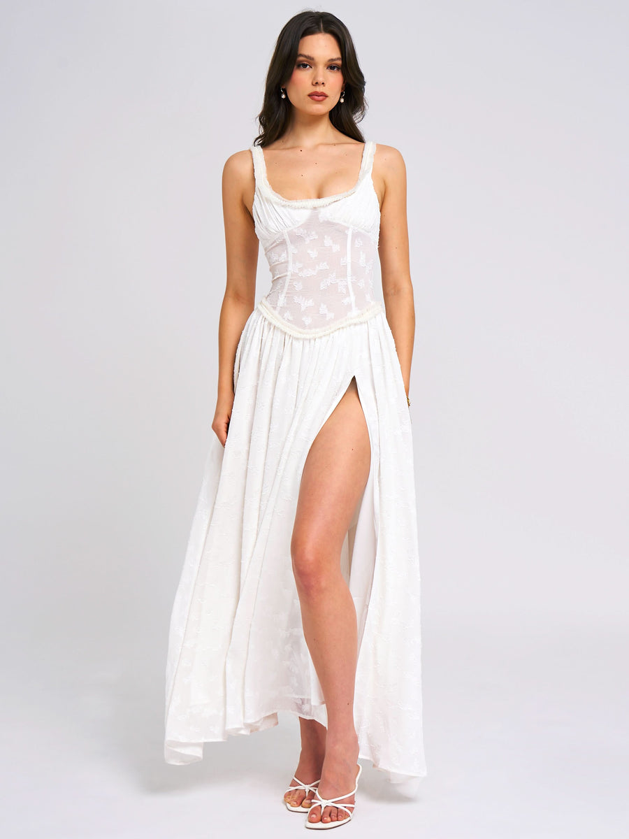 Esmee Maxi Dress White