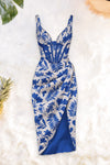 Cerulean Blue Print | Ava