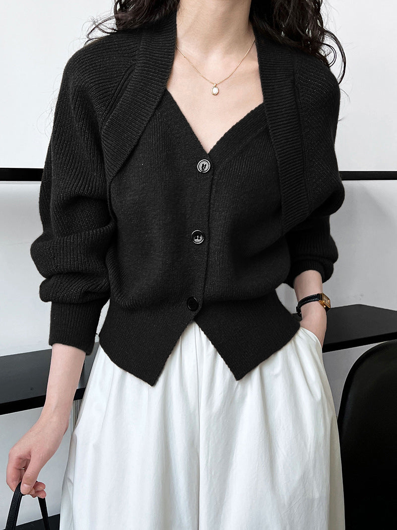 Ragnhild Wrap Knit Cardigan