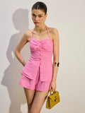 Lauffy Halter Set with Straight Shorts