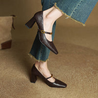 Marlene - Elegant Leather Pumps