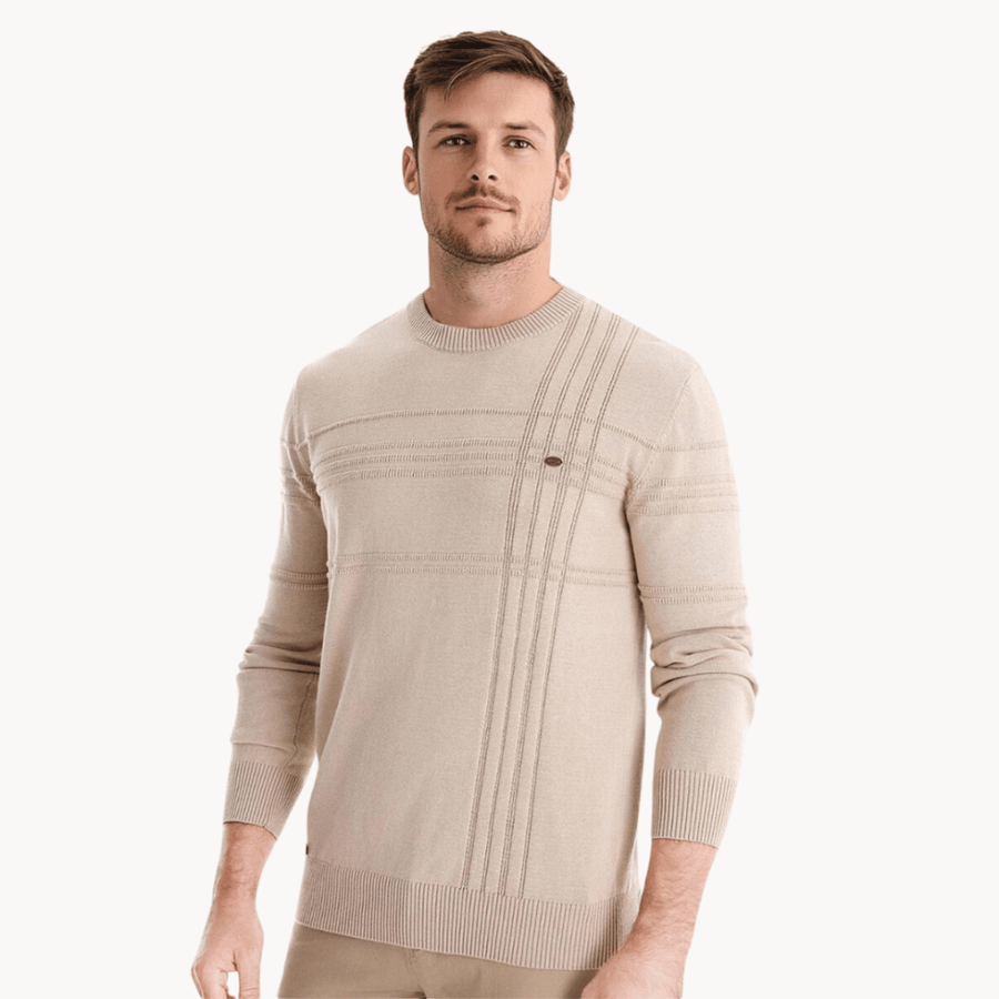 Jayden - Elegant Checked Sweater