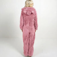 Gillian - Ultra-Soft Teddy Hoodie Suit