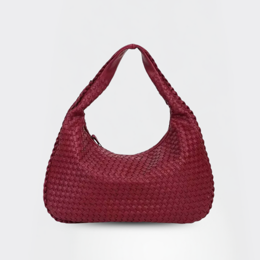 Bella Woven Shoulder Bag