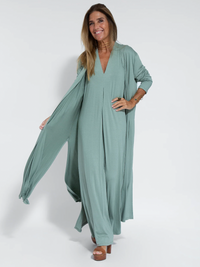Isadora Draped Maxi Dress