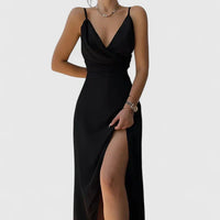 Thaliora | Elegant Dress Black