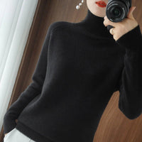 Amelie Cashmere Turtleneck Sweater