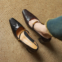 Marlene - Elegant Leather Pumps
