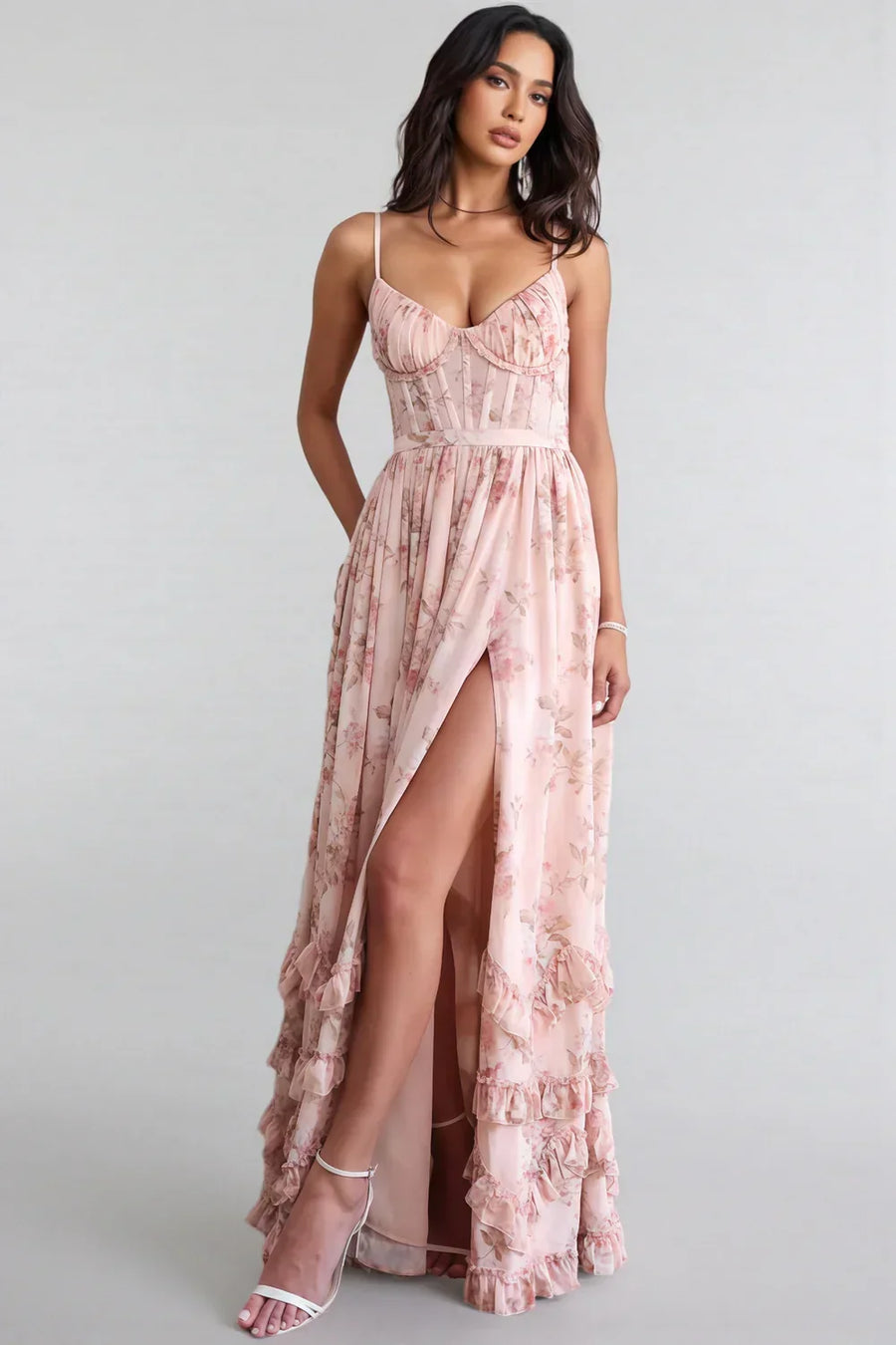 Norah – Flowing Boho Maxi Dress