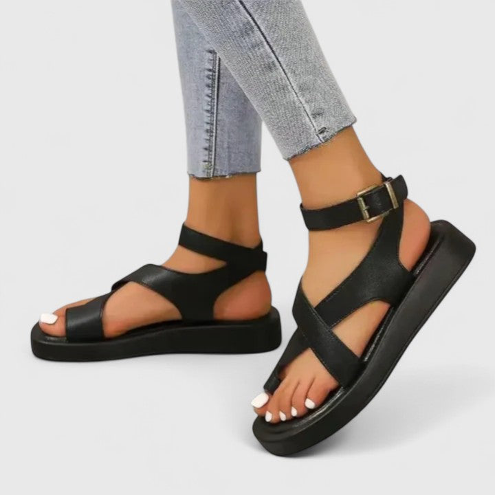 Maeve | Orthopedic Sandals Black