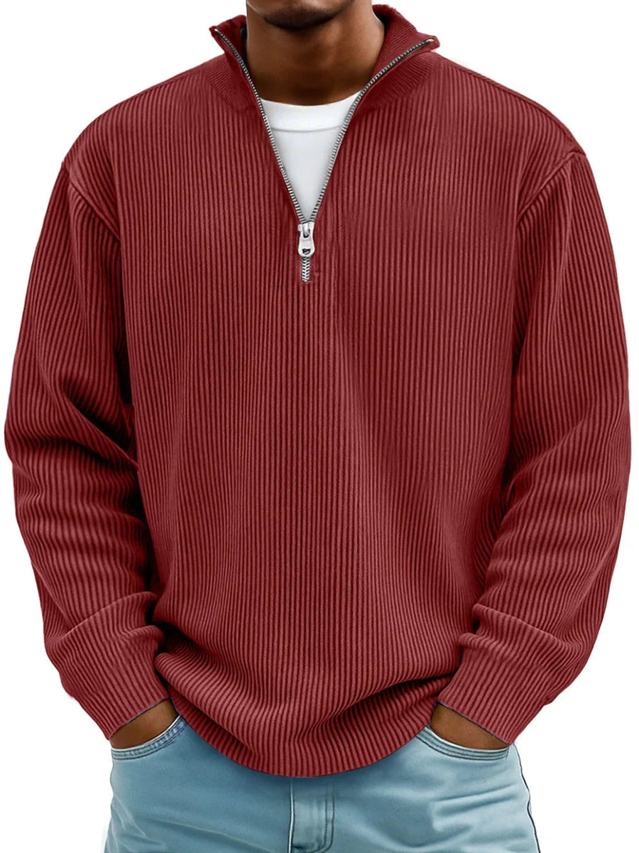 Alastair – Trendy Half-Zip Sweater