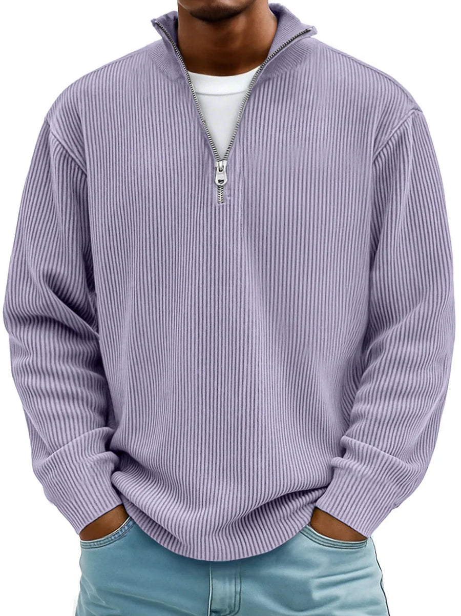 Alastair – Trendy Half-Zip Sweater