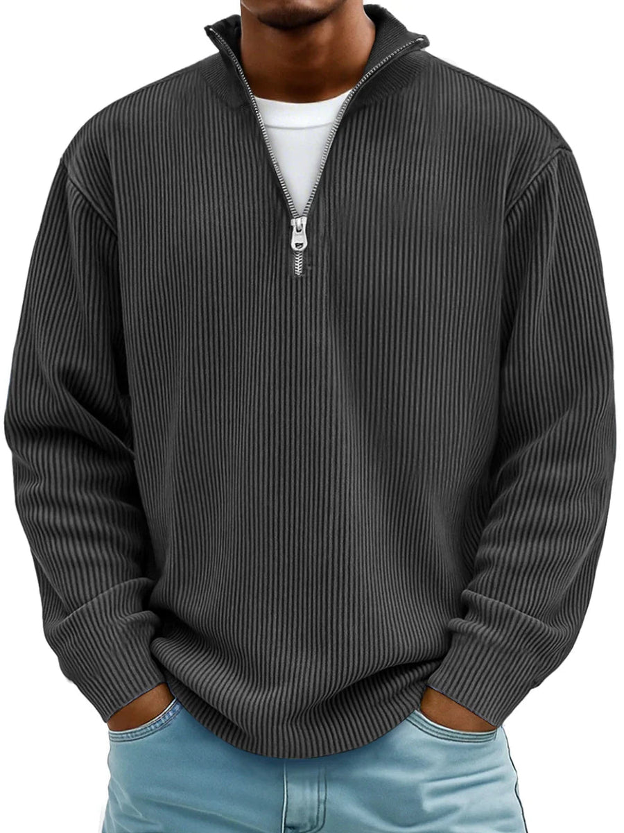 Alastair – Trendy Half-Zip Sweater