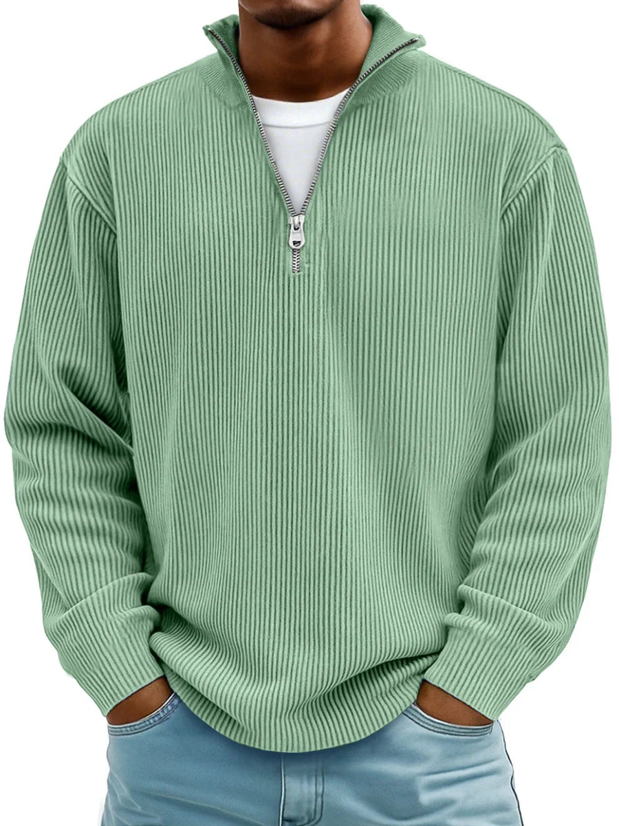 Alastair – Trendy Half-Zip Sweater