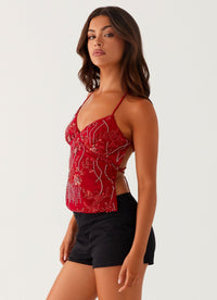 GIGI SEQUIN TOP
