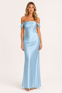 Wendela Bardot Maxi Dress