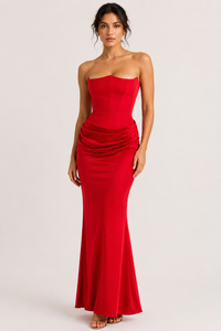 Gerhild Strapless Maxi Dress