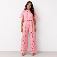 Tovi – Embroidered Two-Piece Lace Set