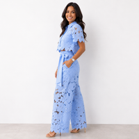 Tovi – Embroidered Two-Piece Lace Set