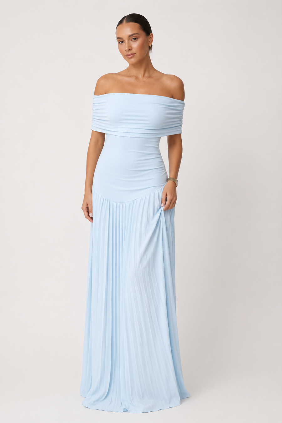Melissa Bardot Maxi Dress