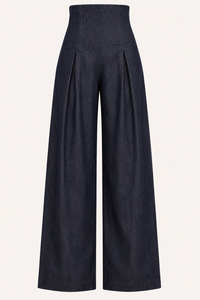 Elara High-Waist Wide-Leg Pants