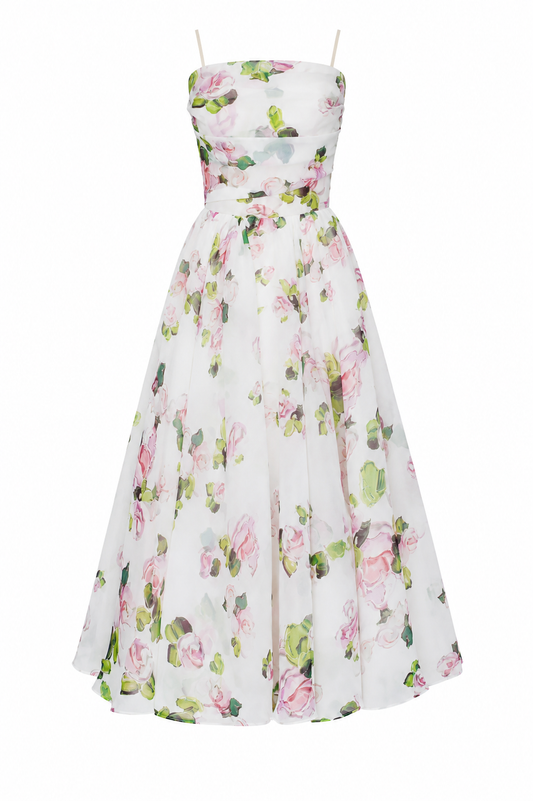 Elira Floral Midi Dress