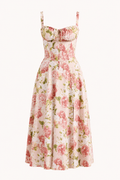 Maren Floral Midi Dress