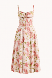 Maren Floral Midi Dress