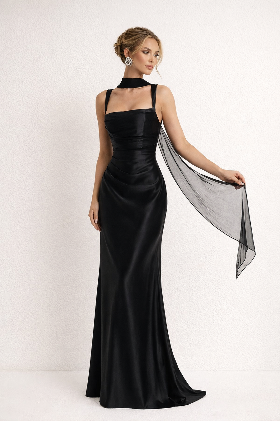 Astrid Strapless Slim Maxi Dress