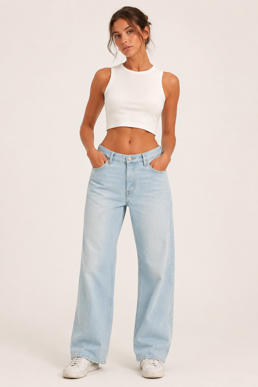 Marlene High-Waisted Baggy Jeans