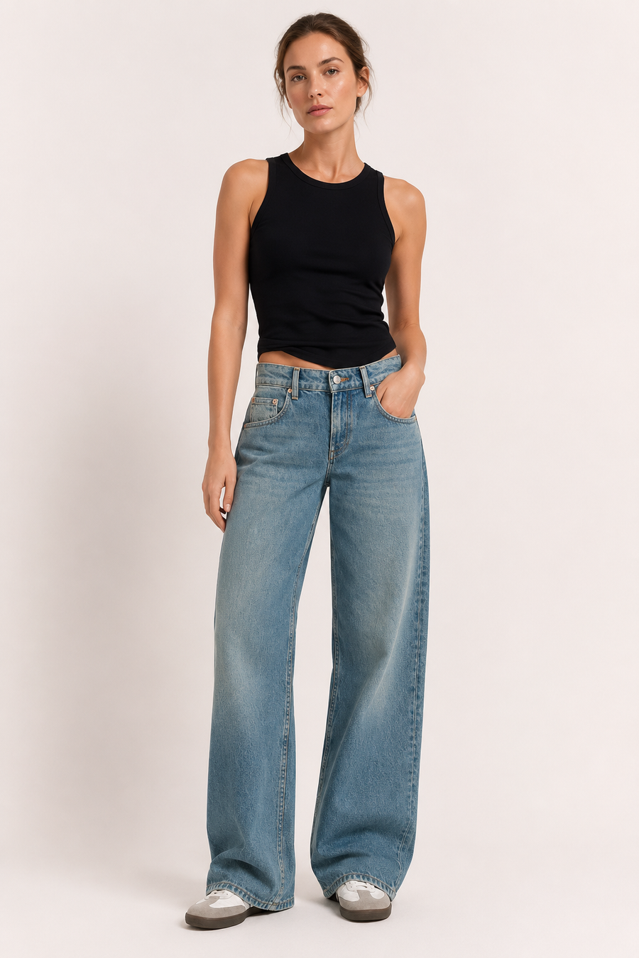 Marlene High-Waisted Baggy Jeans